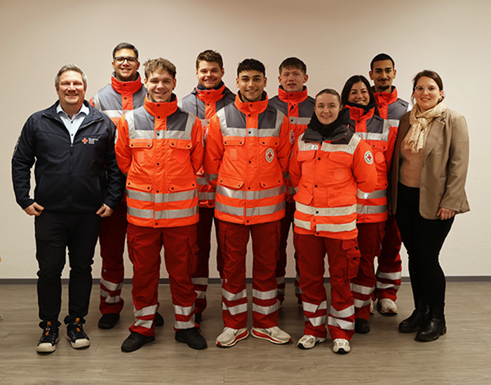 Gruppenfoto der Werber der Aktion im Januar 2026